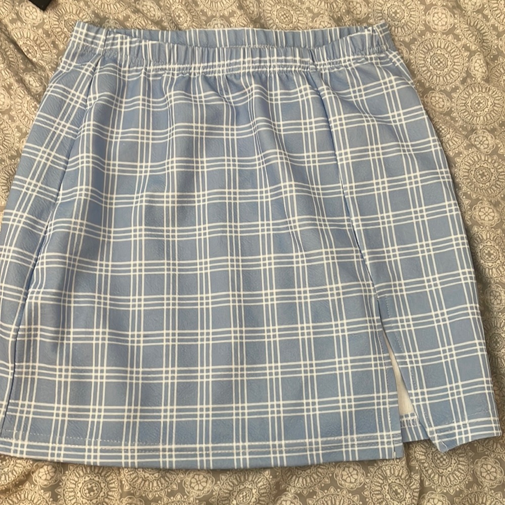 Blue skirt xs